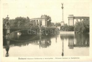 Budapest XIV. Városliget - 7 db régi képeslap / 7 pre-1945 postcards