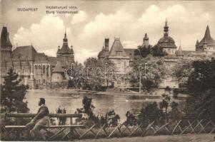 Budapest XIV. Városliget - 7 db régi képeslap / 7 pre-1945 postcards