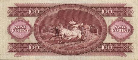 1975. 100Ft (1x) T:II + 1980. 100Ft (6x) T:II Összesen 7db