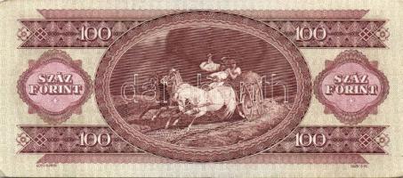 1975. 100Ft (1x) T:II + 1980. 100Ft (6x) T:II Összesen 7db