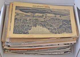 Kb 160 db kisalakú fekete fehér magyar városképes lap az 50-es 60-as évekből