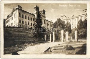 ~1922 Selmecbánya, Banska Stiavnica; Főiskolai paloták / school palaces. photo (Rb)