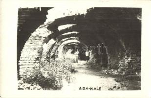 Ada Kaleh, Katakombák a várban / catacomb tunnel in the castle, photo