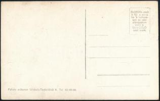 Karády Katalin (1910-1990) színésznő aláírása őt ábrázoló fotólapon