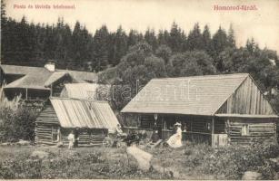 Homoródfürdő, Baile Homorod; Posta és távirda telefonnal, Erdélyi Simon kiadása / post and telegraph office with telephone (EK)