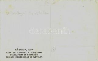 1935 Casoaia, Turista menedékház-üdülőtelep / rest house, Foto Central photo (EK)