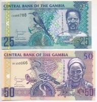 Gambia 1971-1984. 1D + 2001. 10D +  2006. 5D + 25D + 50D T:I,I-
Gambia 1971-1984. 1 Dalasi + 2001. ...