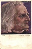 Liszt Ferenc - 2 db régi művészlap / 2 pre-1945 art postcards