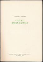 2 db könyv-Zsindely Endre: A péceli Ráday-kastély. Bp., 1959, Képzőművészeti Alap; Berecz Ágnes-Láng...
