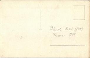 1906 Fiume, az Ungaro-Croata társaság Dániel Ernő gőzöse a kikötőben / Ungaro-Croata company's ...