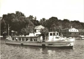 20 db MODERN magyar folyami és balatoni hajós képeslap / 20 modern Hungarian river and Balaton ships