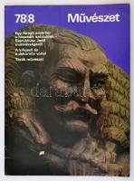 2 db képzőművészeti kiadvány - Szervátiusz Tibor; 1979 Művészet című folyóirat - Szervátiusz Jenő