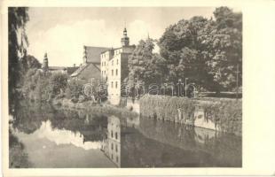 12 db RÉGI lengyel városképes lap, fotó képeslapok / 12 pre-1945 Polish town-view postcards and phot...