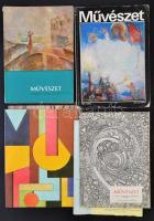 20 db Művészet című folyóirat, szórvány számok