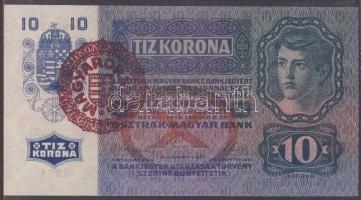 1915. 10K piros "Magyarország" körbélyegzővel T:I