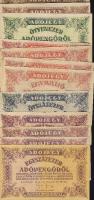 1946. Kis AP tétel 10.000AP (2x) T:II + 50.000AP (1x) T:II+ + 100.000AP (4x) T:II,III/IV (2db) + 500.000AP (1x) T:II/III + 1000.000AP T:I- + 1000.000AP ford. címerrel (3x) T:II/III,IV (1db) Összesen 12db!