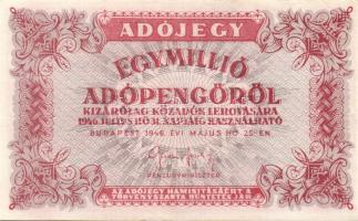 1946. 1000.000AP (3x) v.j. nélküli papíron T:I