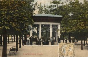 6 db RÉGI magyar városképes lap, Balaton és környéke / 6 pre-1945 Hungarian town-view postcards
