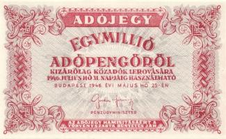 1946. 1000.000AP (3x) v.j. nélküli papíron T:I