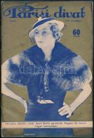 1935 a Párisi divat 1935. évi 1. lapszáma, érdekes írásokkal