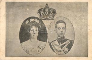 XIII. Alfonz és Ena a spanyol király pár budapesti látogatása / Alfonso XIII of Spain and Victoria Eugenie of Battenberg visiting Budapest (EK)