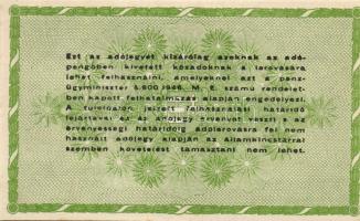 1946. 50.000AP hátlapi vékonybetűs szöveggel, a szövegben a legtöbb helyen a betűkön nics ékezet! Ri...