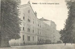Kassa, Kosice; Cs. és kir. hadapród iskola / military school