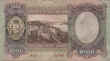 1943. 1000P (2x) egymásutáni sorszámokkal T:I,I-