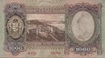 1943. 1000P (2x) egymásutáni sorszámokkal T:I,I-
