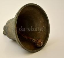 Kis harang cirill betűs felirattal, m: 10,5 cm