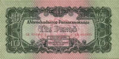 1944. 10P "V.H." (3x) egymásutáni sorszámokkal T:I