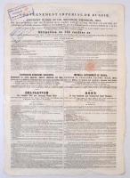 Orosz Birodalom 1894. "Orosz Birodalom kormánya 1894. évi 3%-os Arany Kölcsöne, második kiadás&...