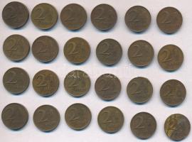 1946. 2f tombak (10x) + 1947. 2f tombak (24x) T:2,2-