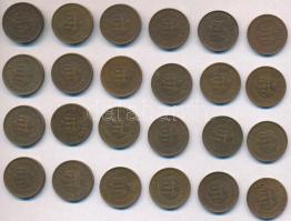 1946. 2f tombak (10x) + 1947. 2f tombak (24x) T:2,2-