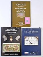 3db-os külföldi numizmatikai katalógus tétel, közte két német és egy horvát katalógus, 2008-ból, illetve 2011-ből. Mind használt, de szép állapotú.