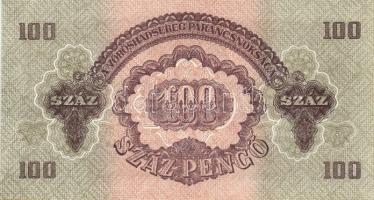 1944. 100P "V.H." (2x) egymásutáni sorszámokkal T:I