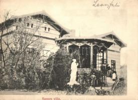 Leányfalu, Szenes villa, kastély (r)