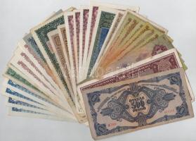 30db-os vegyes magyar pengő bankjegy tétel T:I--III-