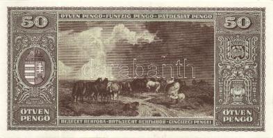 1945. 50P (2x) egymásutáni sorszámokkal T:I