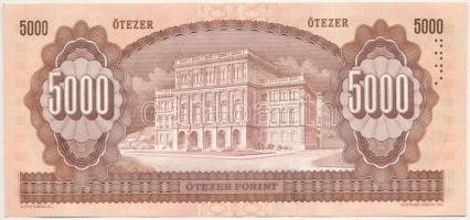 1990. 5000Ft "H" T:II szép, ropogós papír