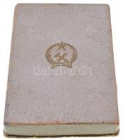 1951. "Az Anyasági Érdemérem IV. fokozata" patinázott Br kitüntetés mellszalagon, eredeti,...