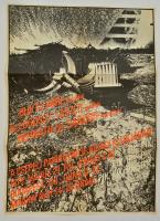 1979 Művészeti kiállítás plakátja (Bukta, feLugossy, Bernáth(y)), offszet, papír, 66×48 cm