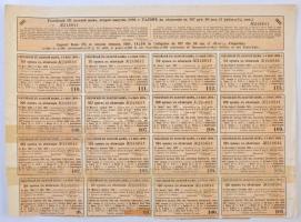 Orosz Birodalom 1894. "Orosz Birodalom kormánya 1894. évi 3%-os Arany Kölcsöne, második kiadás&...