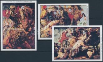 Rubens festmény blokkok, Rubens painting blocks