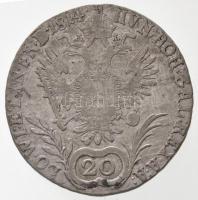 1814E 20kr Ag "I. Ferenc" (6,62g) T:2-
Hungary 1814E 20 Kreuzer Ag "Franz I" (6...