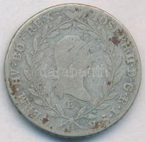 1785E 20kr Ag "II. József" (6,22g) T:2-,3 Hungary 1785E 20 Kreuzer Ag "Joseph II" (6,22g) C:VF,F Huszár: 1881., Unger III.: 1329.b