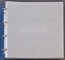 Nagy alakú, jó állapotú "Cartes Postales" képeslap album 676 férőhellyel / Big sized postc...