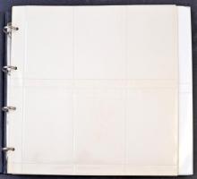 Nagy alakú, jó állapotú "Cartes Postales" képeslap album 240 férőhellyel / Big sized postc...