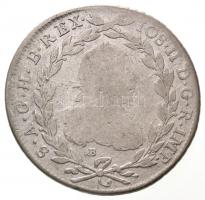 1781B 20kr Ag "II. József" (6,4g) T:2- Hungary 1781B 20 Kreuzer Ag "Joseph II" (6,4g) C:VF Huszár: 1877., Unger III.: 1325.