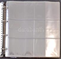 Nagy alakú, jó állapotú  képeslap album 548 férőhellyel / Big sized postcard album for 548 postcards...